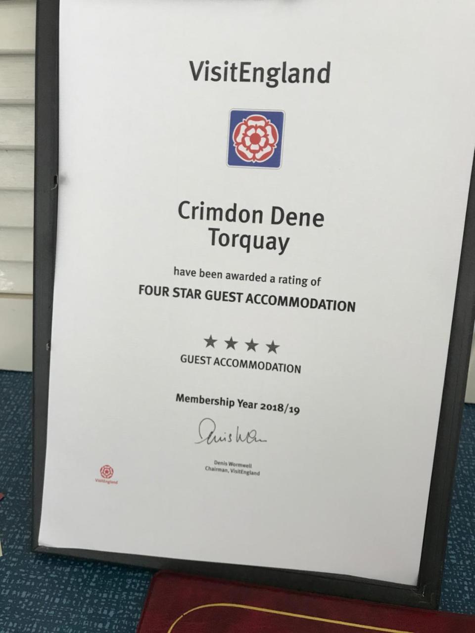 Crimdon Dene Hotell Torquay Eksteriør bilde